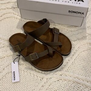 SONOMA Gojiberry Sandals -Brand New-